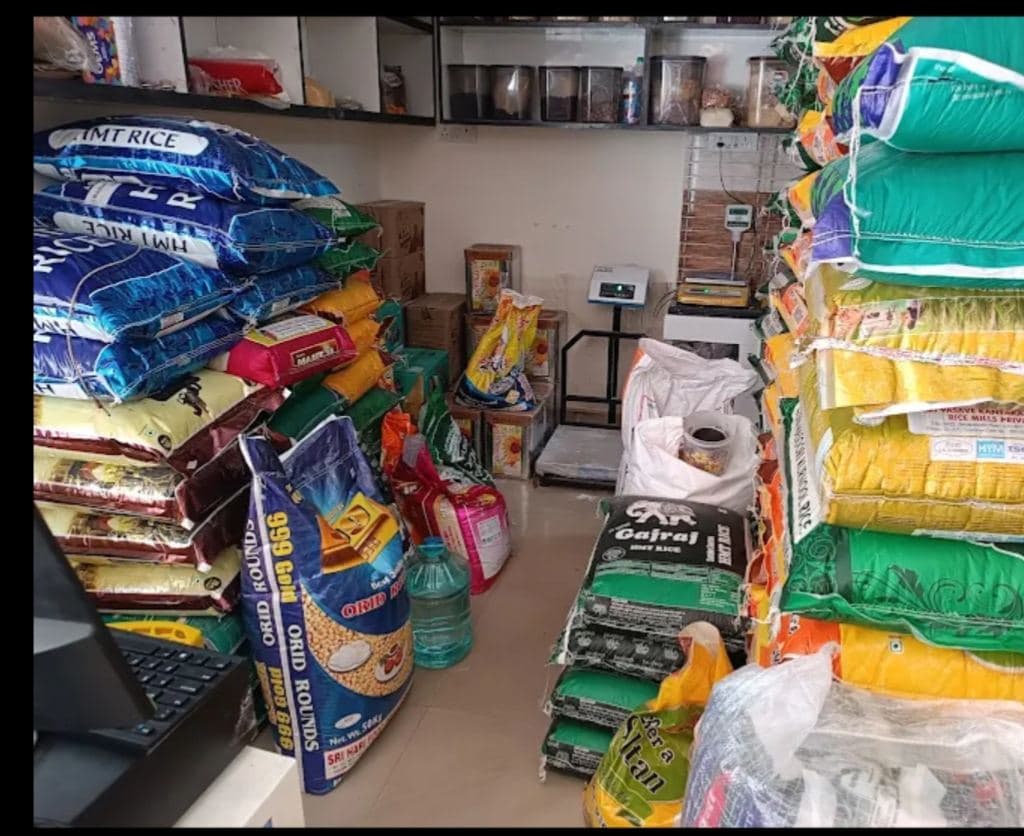 Rice and dal storage